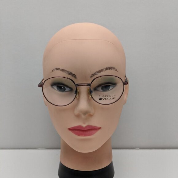 🕶️Made in Italy! Vogue VO3137-389 Round Eyeglasses 49/19-135 / JLE752🕶️ - Picture 7 of 8